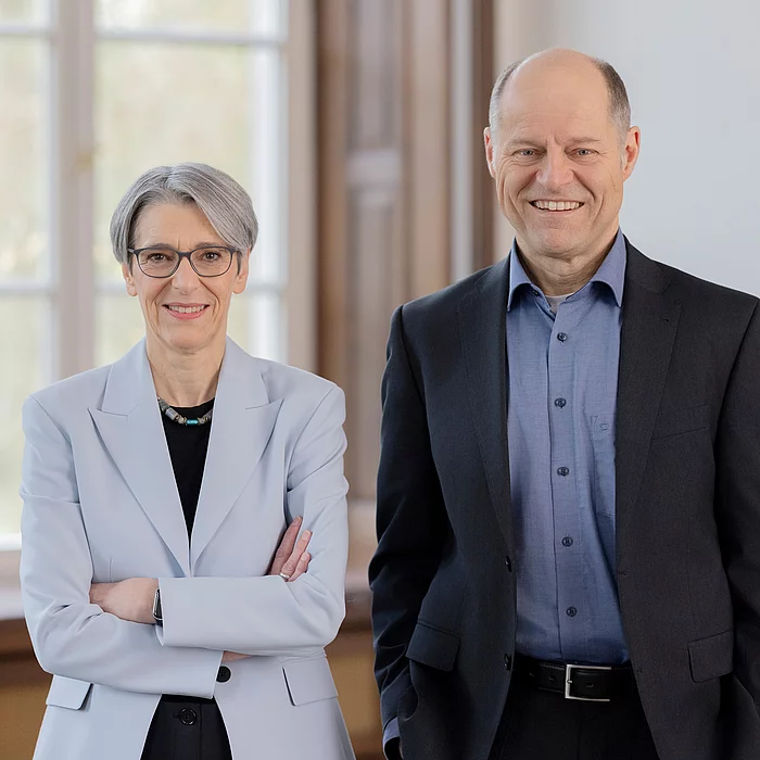 Board Members Andrea Holzbaur and Johannes Pfeffer