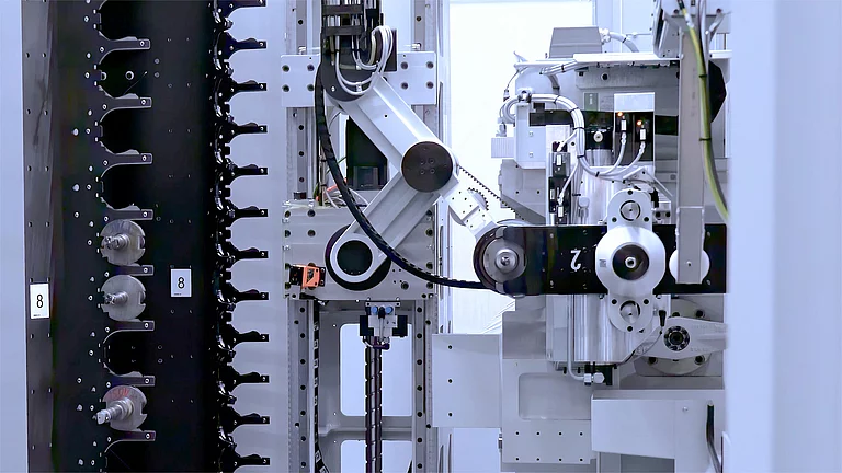 Eckart Hydraulics Werkzeugwechsler Maschine