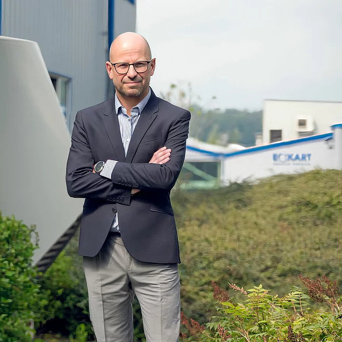 Portrait von Geschäftsführer Markus Eckart