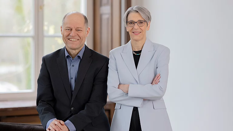 Gesco Vorstand Andrea Holzbaur und Johannes Pfeffer
